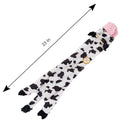 Ethical Pet Skinneeez Crinklers Cow Stuffing-Free Squeaky Plush Dog Toy 23in