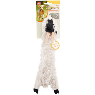 Ethical Pet Skinneeez Crinklers Goat Stuffing-Free Squeaky Plush Dog Toy, 14"