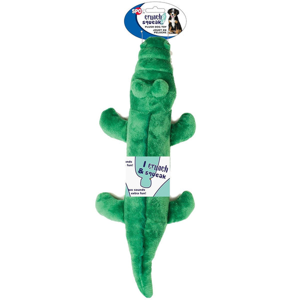 Ethical Pet Spot Crunch & Squeak Critters Dog Toy, Character Varies, 1 count