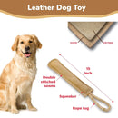 Ethical Pet Spot Dura-Fused Leather Retriever Dog Toy