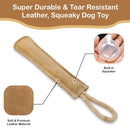 Ethical Pet Spot Dura-Fused Leather Retriever Dog Toy