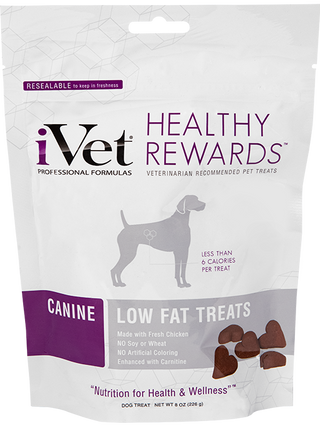 iVet Healthy Rewards Low Fat Treats for Dogs (8 oz)