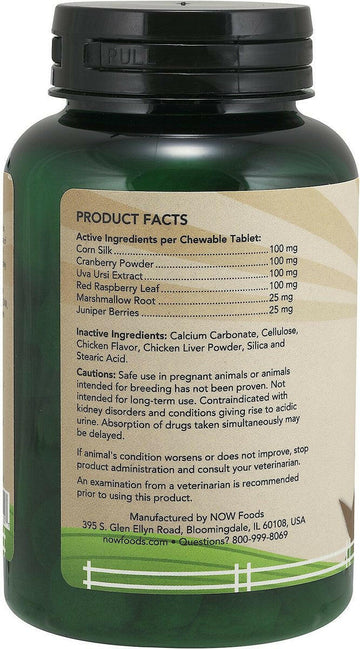 NOW Pets Urinary Support for Dog & Cat 90 ct - 0