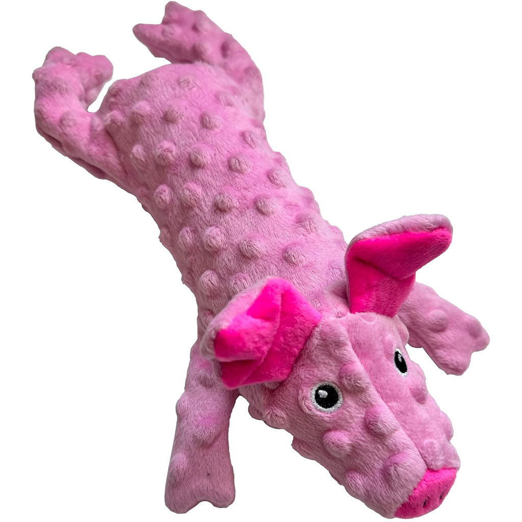 Ethical Pet Skinneeez Extreme Stuffers Pig Plush Dog Toy, 14"