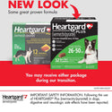 Heartgard Plus Chew for Dogs, 26-50 lbs 12 chewable before and after
