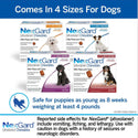 NexGard Chew for Dogs 60.1-121 lbs family