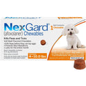 NexGard Chew for Dogs 4-10 lbs 1 chew