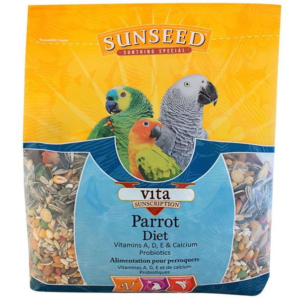 Sunseed Vita Sunscription Parrot Diet, 3.5 lbs