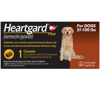 Heartgard Plus for Dog, 51-100 lbs