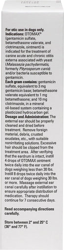 Otomax (Gentamicin / Betamethasone / Clotrimazole) Otic Ointment for Dogs-2