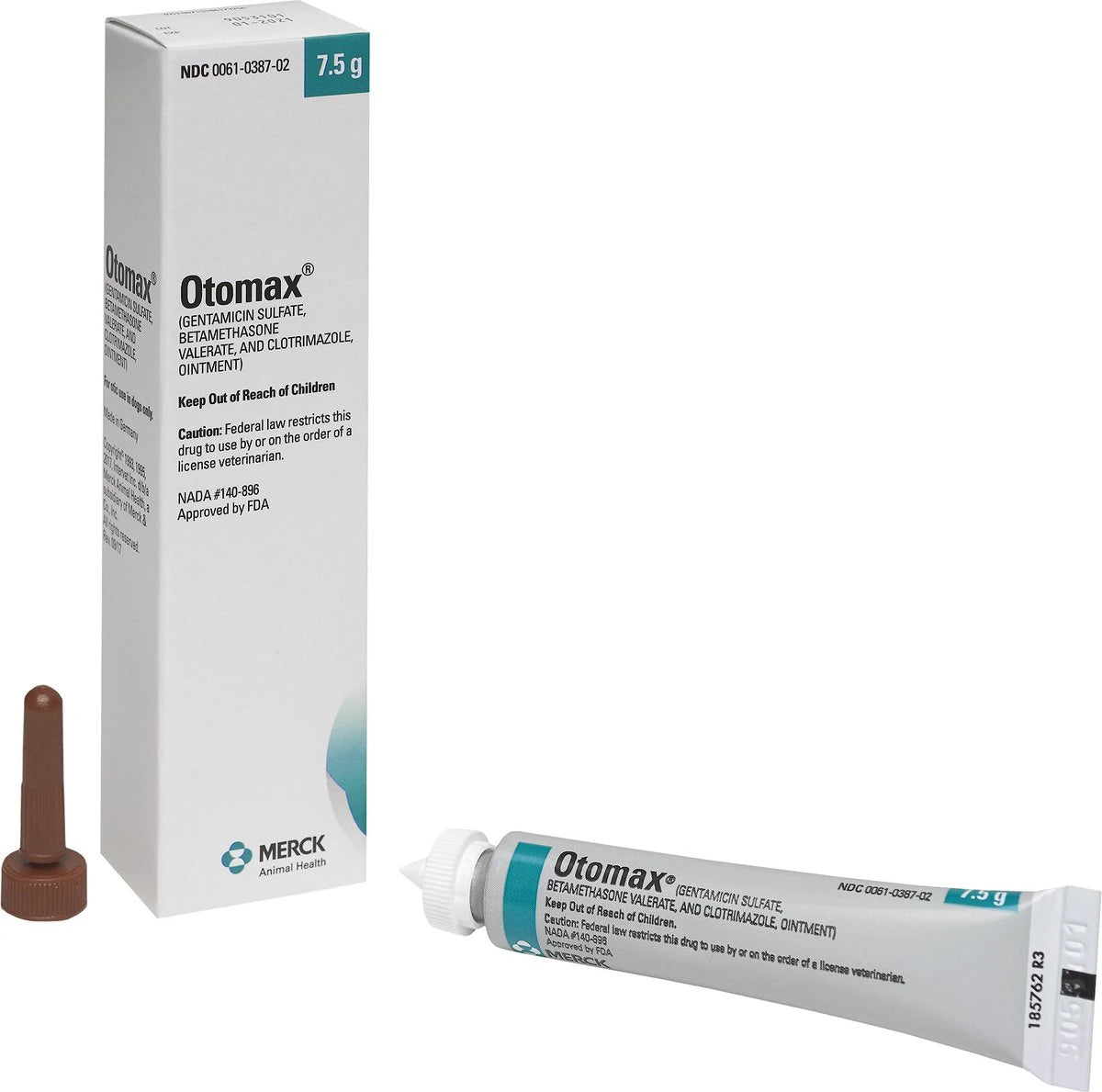 Otomax (Gentamicin / Betamethasone / Clotrimazole) Otic Ointment for Dogs