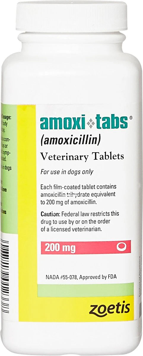 Amoxi-Tabs (Amoxicillin) Tablets for Dogs & Cats