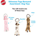 Ethical Pet Skinneeez Tugs Dog Toy Barnyard, Assorted