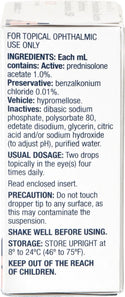 Prednisolone Acetate (Generic) Ophthalmic Suspension 1%