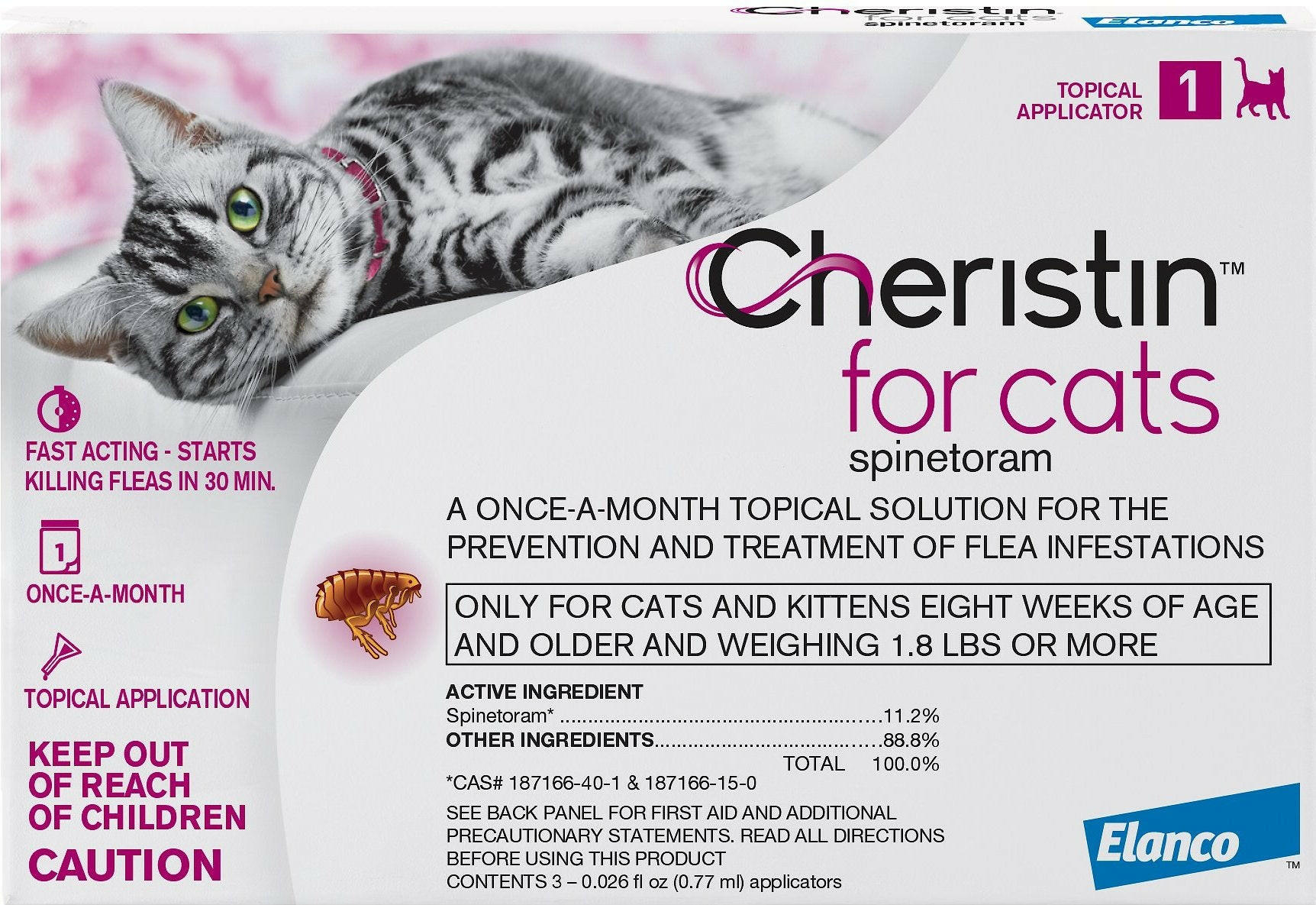 Cheristin for Cats Flea Treatment