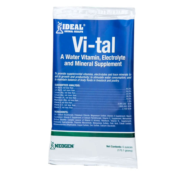 Neogen Vi-tal Water Vitamin, Electrolyte, & Mineral Supplement, 6-oz