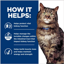 Hill's Prescription Diet k/d Early Support Kidney Care Chicken Flavor Dry Cat Food (4 lb)-5