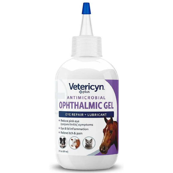 Vetericyn Plus Antimicrobial Ophthalmic Gel For Pet Gel (3 oz)