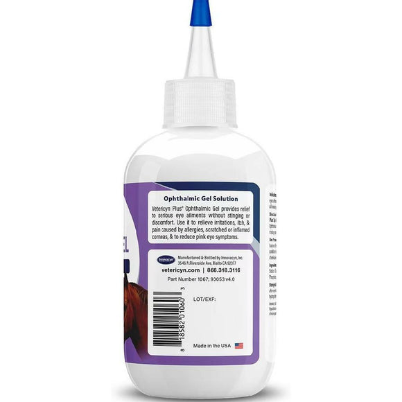 Vetericyn Plus Antimicrobial Ophthalmic Gel For Pet Gel (3 oz)