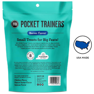 Bixbi Pocket Trainers Grain-Free Bacon Treats for Dogs  (6 oz)