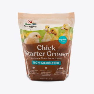Manna Pro Chick Starter Grower Non-Medicated Crumbles (5 lb)