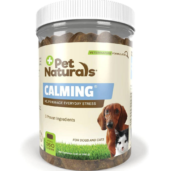 Pet Naturals Calming Chews for Dogs & Cats (160 count)