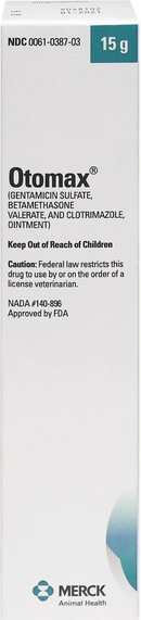 Otomax (Gentamicin / Betamethasone / Clotrimazole) Otic Ointment for Dogs-3