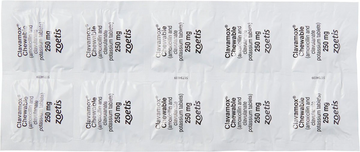 Clavamox (amoxicillin trihydrate/clavulanate potassium) Chewable Tablets, 250mg - 0