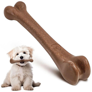 Ethical Pet Bam-Bones Bacon Flavor Chew Toy for Dogs 5.75"