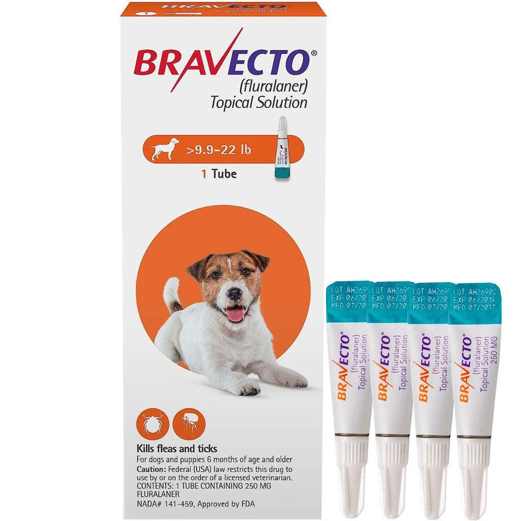 Bravecto Topical Solution for Dogs 9.9-22 lbs