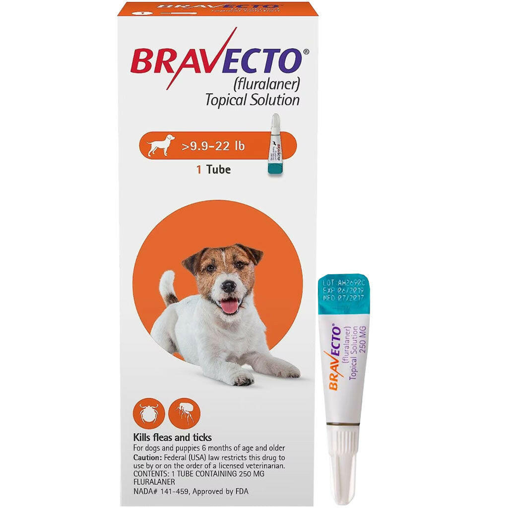 Bravecto Topical Solution for Dogs 9.9-22 lbs