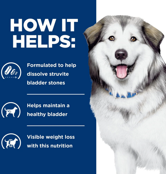 Hill's Prescription Diet c/d Multicare Urinary + Metabolic Weight Chicken Flavor Dry Dog Food