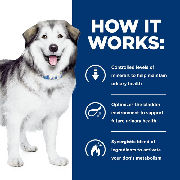 Hill's Prescription Diet c/d Multicare Urinary + Metabolic Weight Chicken Flavor Dry Dog Food