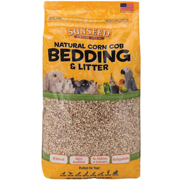 Sunseed Natural Corn Cob Bedding & Litter, 6 lbs