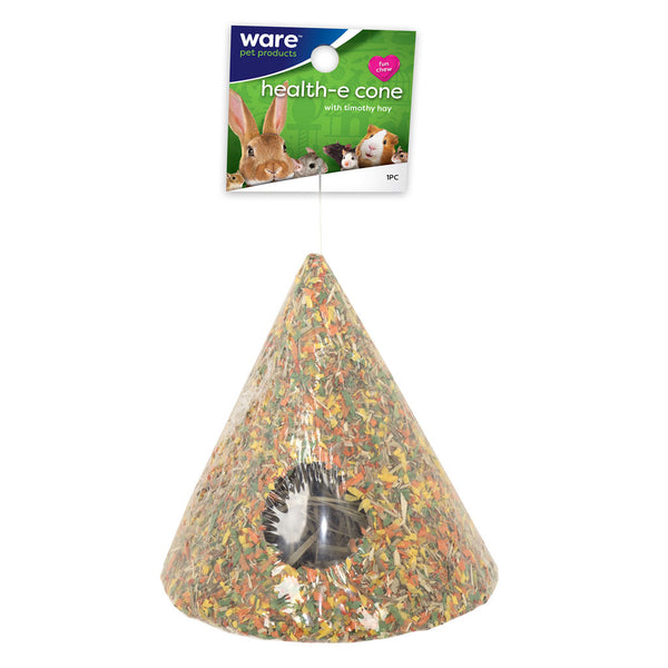 Ware Health-E Cone with Timothy Hay Small Animal Hideout