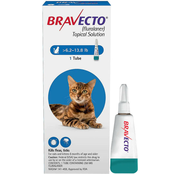 Bravecto (Fluralaner) Topical Solution for Cats