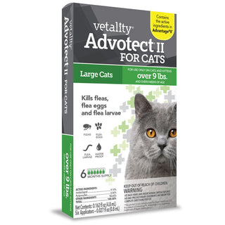 TevraPet Vetality Advotect II for Large Cats Over 9 lbs