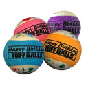 Petsport USA Happy Birthday Jr. Tuff Ball Dog Toys