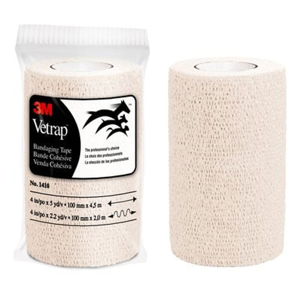 3M Vetrap 4" Bandaging Tape White