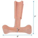 Spot Bam-Bones Plus Beef Flavor Dog Chew Toy 6in dimension