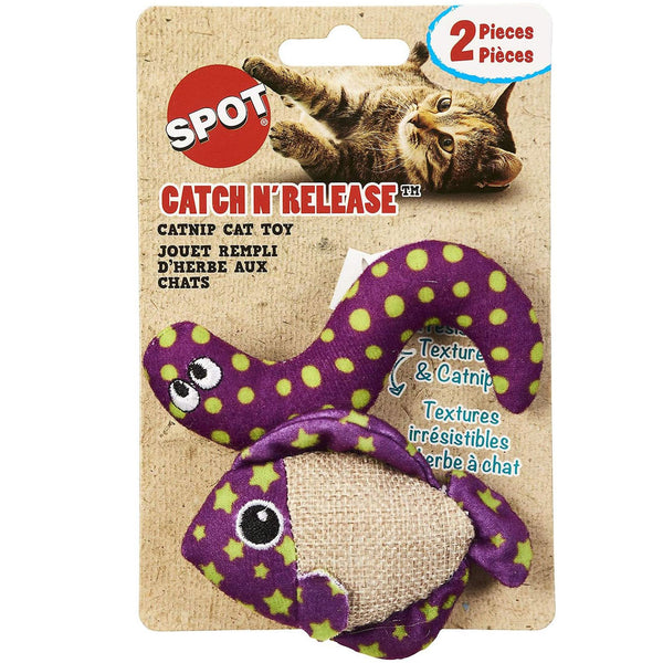 Ethical Pet Spot Catch N Release Cat Toy with Catnip, Assorted Figures