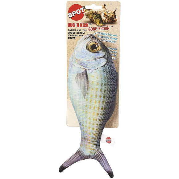 Ethical Pet Spot Gone Fishin' & Nip Cat Toy, Color Varies
