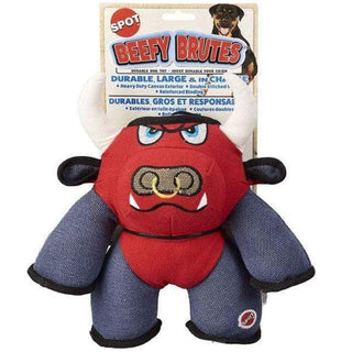 Ethical Pet Spot Beefy Brutes Durable Dog Toy, Assorted, 10"