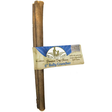 Fieldcrest Farms Premium Dog Chews 6" Bully Crunchers, 1-count