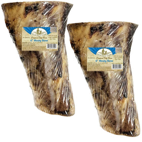 Fieldcrest Farms Premium Dog Chews 6" Meaty Bone, 2-count