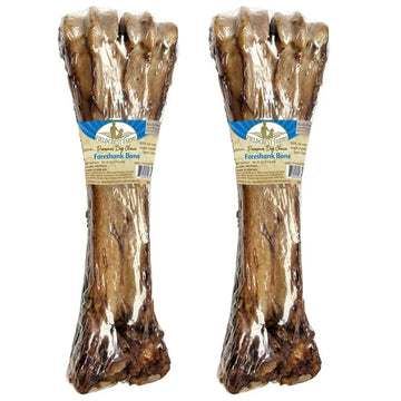 Fieldcrest Farms Premium Dog Chews Foreshank Bone, 2-count