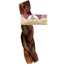 Fieldcrest Farms Premium Dog Chews 6" Braided Bully Stick, 1-count