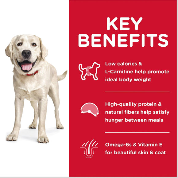 Hill's Science Diet Adult Light Large Breed Dry Dog Food, Chicken Meal & Barley