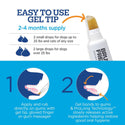 TevraPet Vetality Brush Free Oral Gel for Dogs, Chicken Flavor