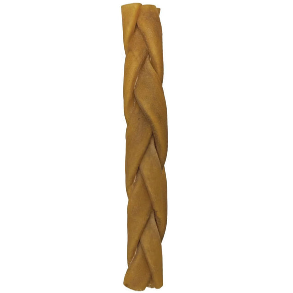 Fieldcrest Farms Premium Dog Chews 12" Braided Bully Crunchers